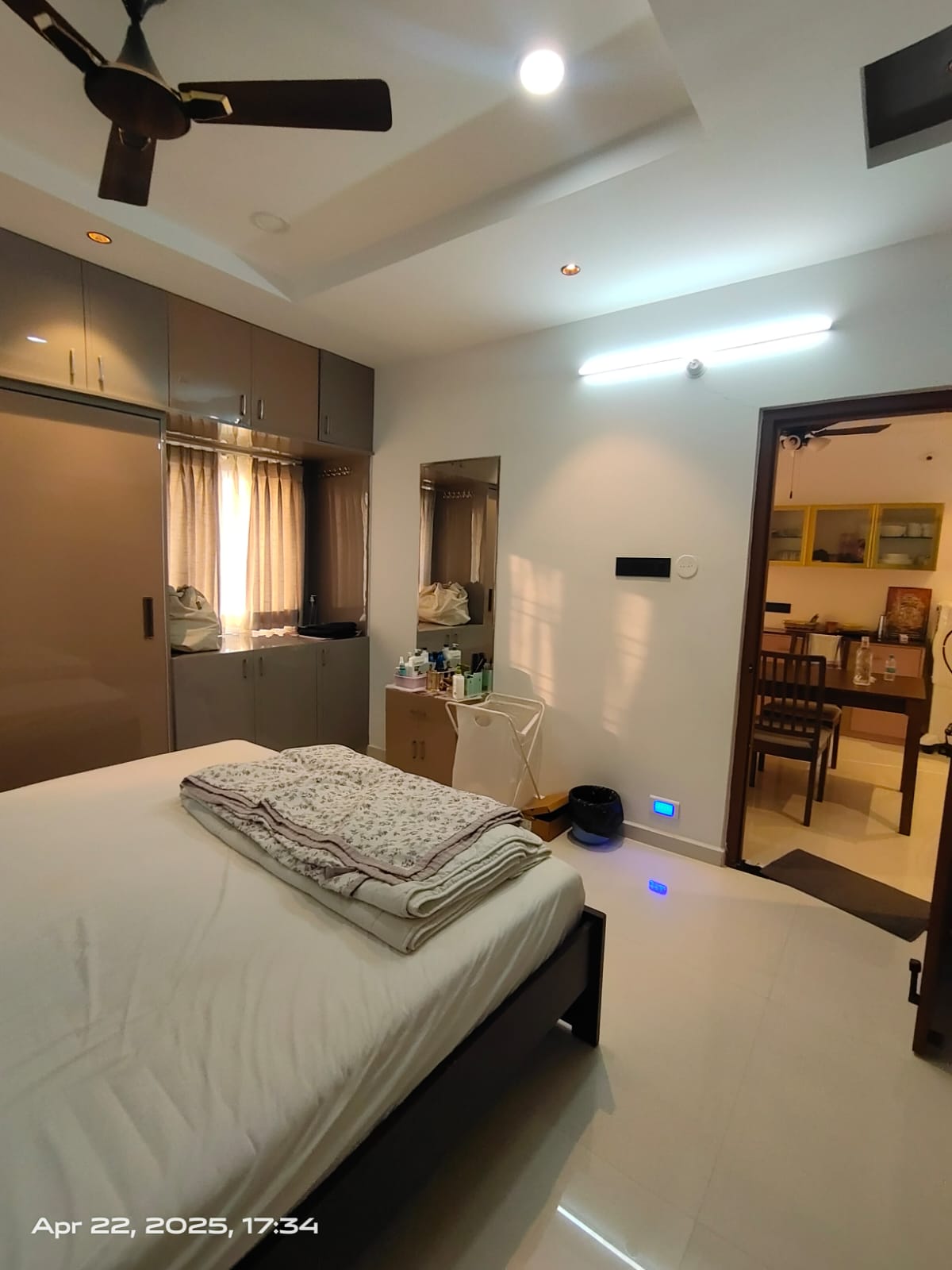 Bedroom with natural light